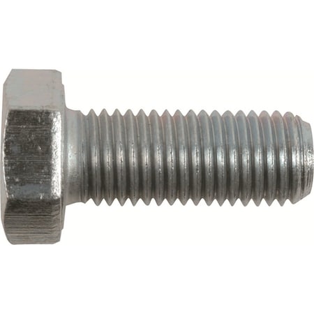 Class 10.9, M10-1.50 Hex Head Cap Screw, Zinc Plated Steel, 35 Mm L, 600 PK